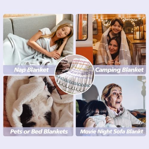 Hidden Message Blanket 60”X50”Gag F This S Prank Christmas Throw Blanket