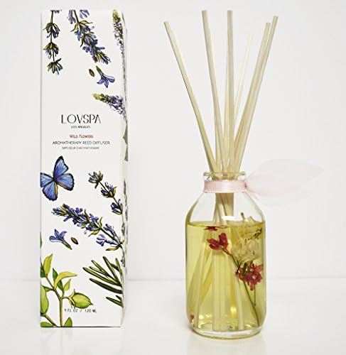 Reed Diffuser Set - Wild Flowers Scented Diffuser with Sticks
