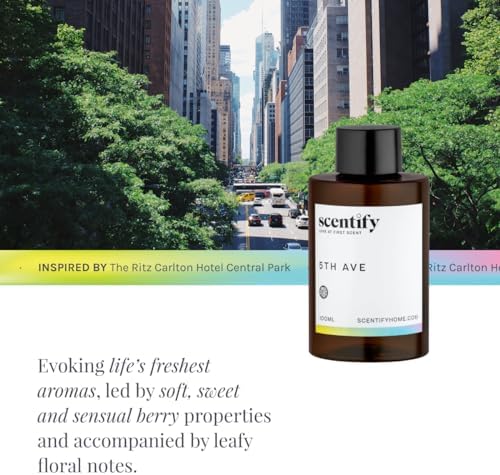 Scentify 5th Ave Aroma Oil Refill for Diffusers, 25ml / 0.85 fl oz