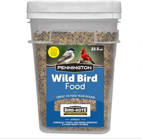 Pennington Wild Bird Food, Wild Bird Seed for Outside Feeders, 22.5-lb.