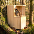 Squirrel Houses with Acrylic Observation Window,Squirrel Boxes for Backyard