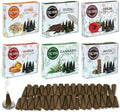 TRUMIRI Exotic Incense Cones - Variety Pack - Total 60 Cone Incense (6 Scents x 10 Conos) - Copal, Oud, Musk, Amber - Cone Incense Scents - Insense Cones - Incent Cone