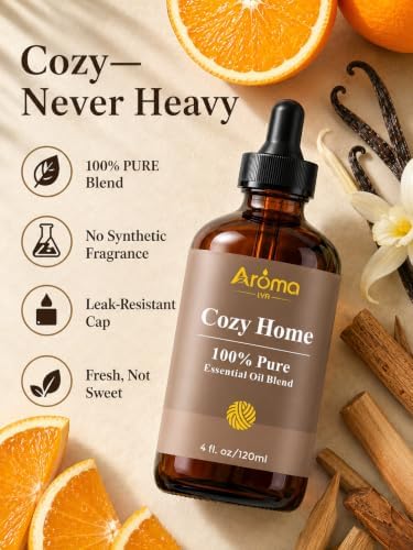 100% Pure Essential Oil Blends - Cozy Home