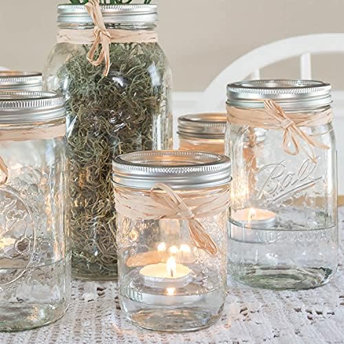 Stonebriar Unscented Long Burning White Tealight Candles, Bulk Pack, 6-7 Hour Burn Time, Smokeless Tealights for Parties, Weddings, Home, 200 Count