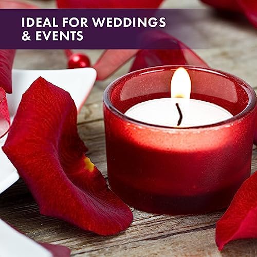 MontoPack Unscented Tea Light Candles Bulk 1000 Pack | 4 Hours, White,Smokeless,Dripless Small Votive Paraffin Tealights | Long-Lasting for Home, Shabbat, Weddings, Events, Emergencies | Mini Candles