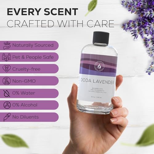Aroma Country Lavender Fields Luxury Diffuser Oil Refill (8.5 Fl Oz)