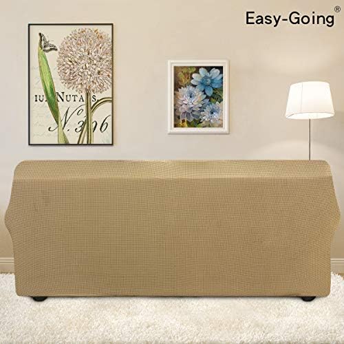 Easy-Going Stretch Couch Covers for Sofa Washable Large Golden