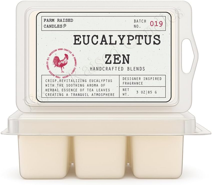 Eucalyptus Zen Soy Wax Melts, 2 Pack