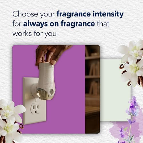Glade PlugIns Air Freshener Refills, Lavender & Vanilla, 10 Count