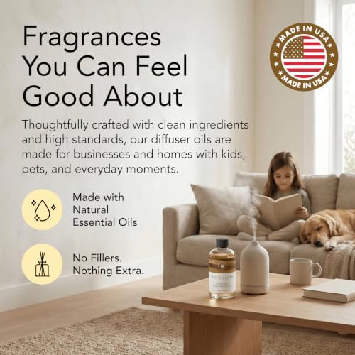 Aroma Country Coffee Latte Luxury Diffuser Oil Refill (4 Fl Oz)