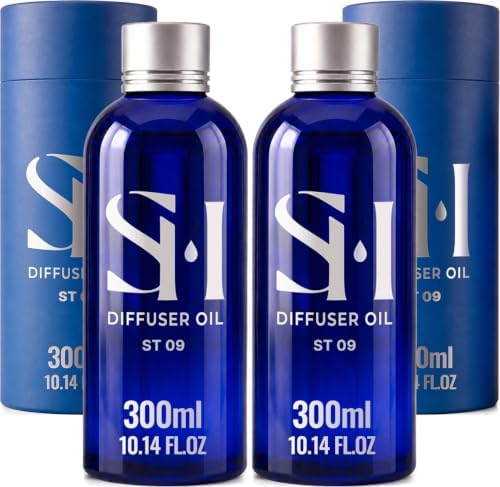 Santal ST09 Hotel Diffuser Oil Refill, 2 x 10.14 oz (300 ml)