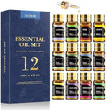 SACATR Natural Plant Essential Oils Set, 12 Pack 5ml Fragrance Oil Gift Set