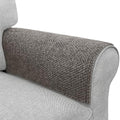 Couch Arm Covers, Sofa Arm Covers, Waterproof Armrest Cover for Sofa, Armchair, Loveseat, Non-Slip Recliner Arm Cover, Headrest Cover, Arm Chair Covers Set of 2 (Chocolate, 26"×26")