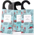Large 12 Packs Sea Breeze Hanging Scented Sachets Long-Lasting Closet Deodorizer Air Freshener Fabric Refresher Odor Eliminator for Drawer Home Fragrance Gift Set