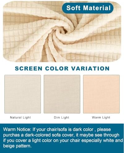 CRFATOP Accent Chair Cover, Stretch Armchair Slipcover for Living Room,A15