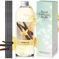 STRN Vanilla Reed Diffuser Oil Refill, Scented Diffuser with Stick 500ML