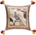 patdrea Designer Vintage French Throw Pillow Cover,18"x18"