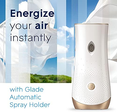 Glade Automatic Spray Air Freshener Refill, Clean Linen, 3 Count