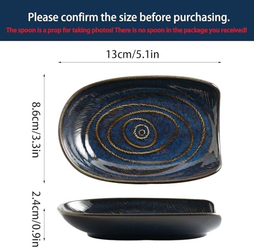 Ceramic Spoon Rest for Stove Top, Spoon Holder for Kitchen Counter