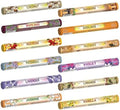 Tulasi Incense Sticks Pack of 12 Natural Scent (240 Sticks) Variety Fragrance of Coconut, White Sage, Red Rose, Palo Santo Lavender & Cinnamon etc, Ideal for Meditation & Positive Vibes