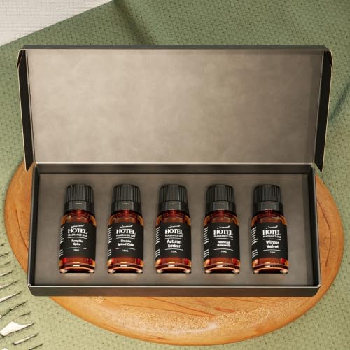 AirScent Holiday Diffuser Oil Harvest to Holidays 5 Pack Gift Set