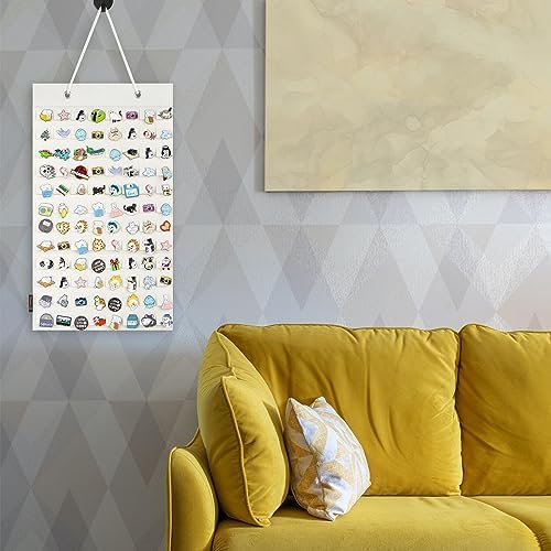 PACMAXI Hanging Brooch Pin Organizer, Display Pins Storage Case