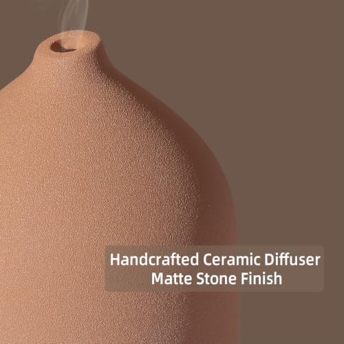 Gooamp 200ML Ceramic Essential Oil Diffuser for Home, Stone Diffuser