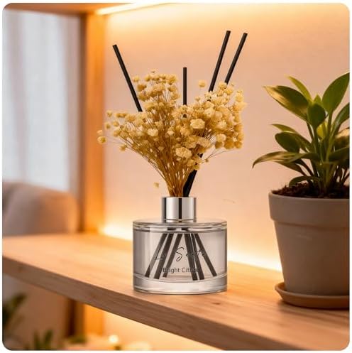 Bright Citrus Reed Diffuser Set, 6.7oz / 200 ml
