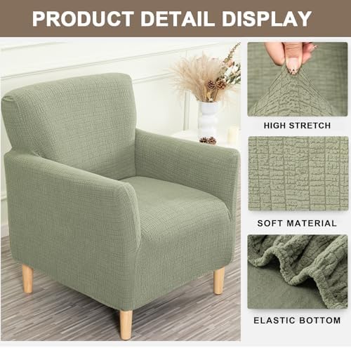 Eco-Ancheng Banquet Armchair Slipcovers Accent Chair Covers Chair Slipcover