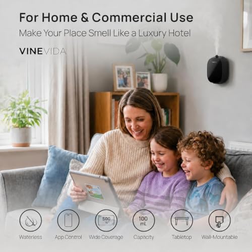 Bluetooth Wall Mount Diffuser by VINEVIDA