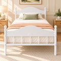 Twin Daybed with Trundle, Pull Out Guest Bed, Space Saving Twin Bed Frame