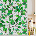 Frosted Privacy Window Film Static Cling Decorative Glass Film45.2x157in