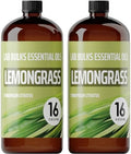 Lab Bulks Lemongrass Essential Oil 16 fl oz (Pack of 2) Bulk Essential Oil for Diffusers, Home Care, Aromatherapy and Candle Making