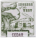 Incienso de Santa Fe - Cedar Natural Wood Incense Bricks Without Holder, 40 Count - Made in the USA