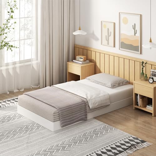 EMODA 4 Inch Twin Box Spring Heavy Duty Bed Base with Fabric Cover