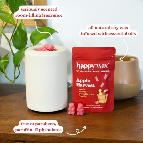 Happy Wax Fall Scented Soy Wax Melts 6oz Variety Pack - Savory Collection