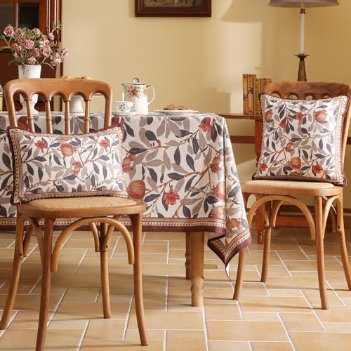patdrea Designer French Vintage Throw Pillow Cover,12"x20",Set of 2
