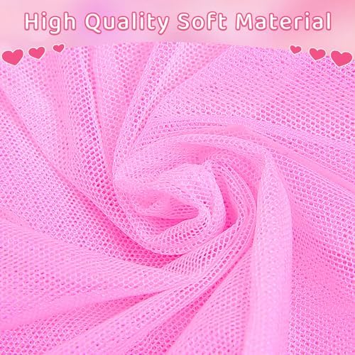 South to East Twin Canopy Bed Curtains for Girls, Pink Bed Canopy