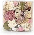 ANDALUCA Maison Box Fragrance Potpourri Decorative Vase & Bowl Filler Home Décor (Pink Jasmine)