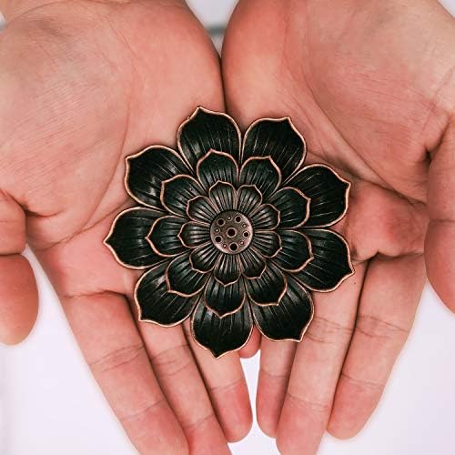 SLKIJDHFB Incense Burner - Lotus Incense Stick Holder 2Pcs