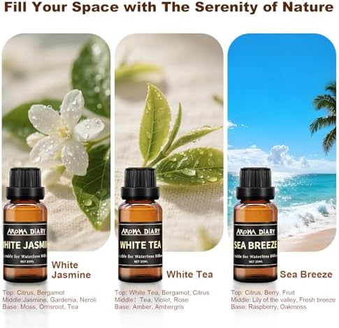 Hotel Collection Luxury Scent Diffuser Oils Set, 6 Scents
