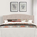 Hillsdale, Provence Upholstered King/Cal King Headboard, Light Beige