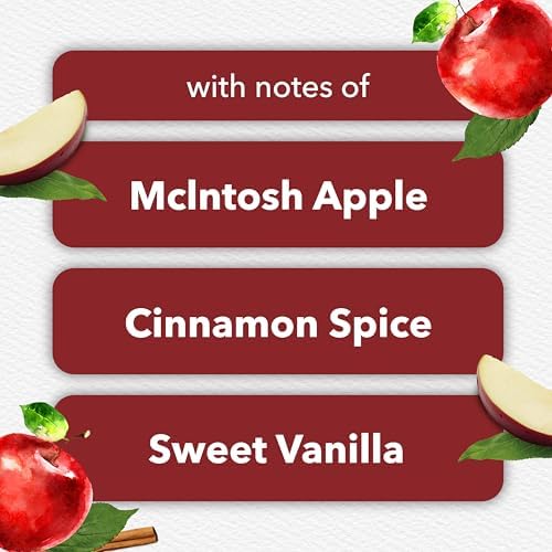 Glade PlugIns Air Freshener Refills, Apple Cinnamon, 3.35 Fl Oz (5 Count) (Pack of 5)