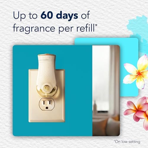Glade PlugIns Air Freshener Refills, Aqua Waves, 10 Count