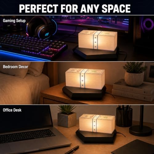 Magnetic Levitation Dollar Lamp Floating Money Lamp