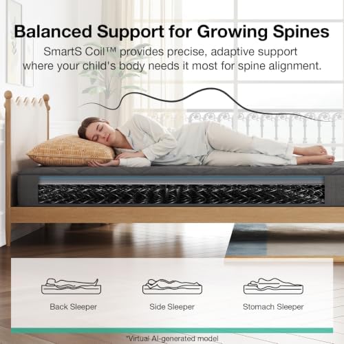 Novilla 8 Inch Twin Size Mattress,Twin Hybrid Mattress