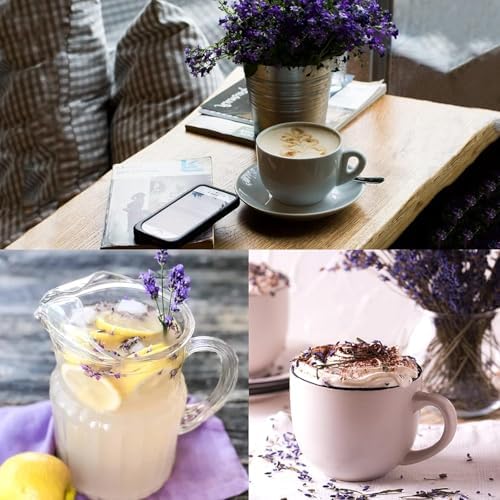 2 Pack Dried Lavender Flowers - Make Sachets for Drawers and Closets