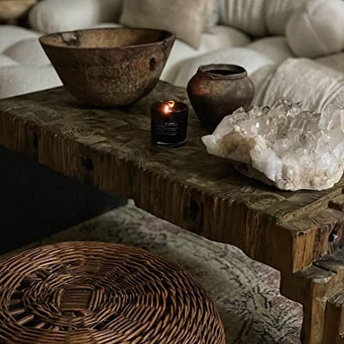 Lulu Candles | After Dark - Teak & Mahogany | Luxury Scented Soy Jar Candle | Hand Poured in The USA | Highly Scented Candles for Home Fragrance & Decor (9 Oz.)