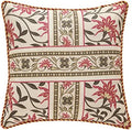 patdrea Designer Vintage French Throw Pillow Cover,18"x18"