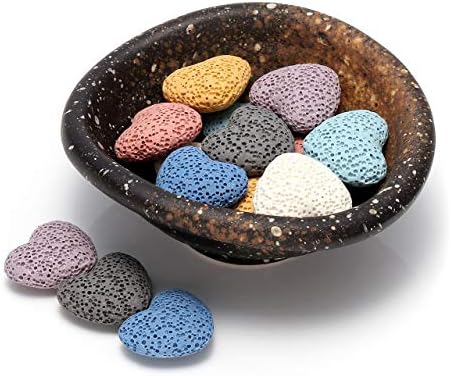 Top Plaza Lava Rock Gemstone Aromatherapy Essential Oil Diffuser